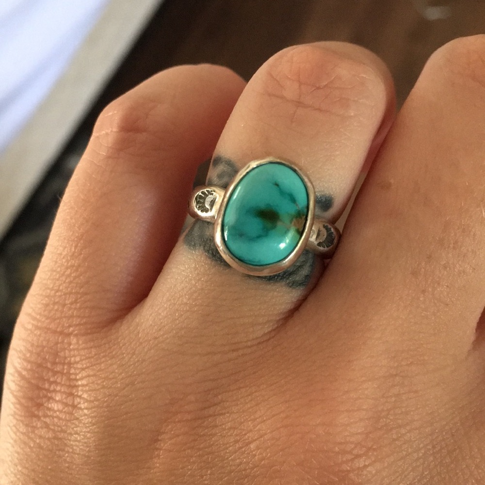 Sierra Nevada turquoise ring
